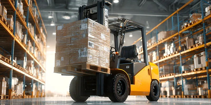 Forklift Solid Tires with Clip Application