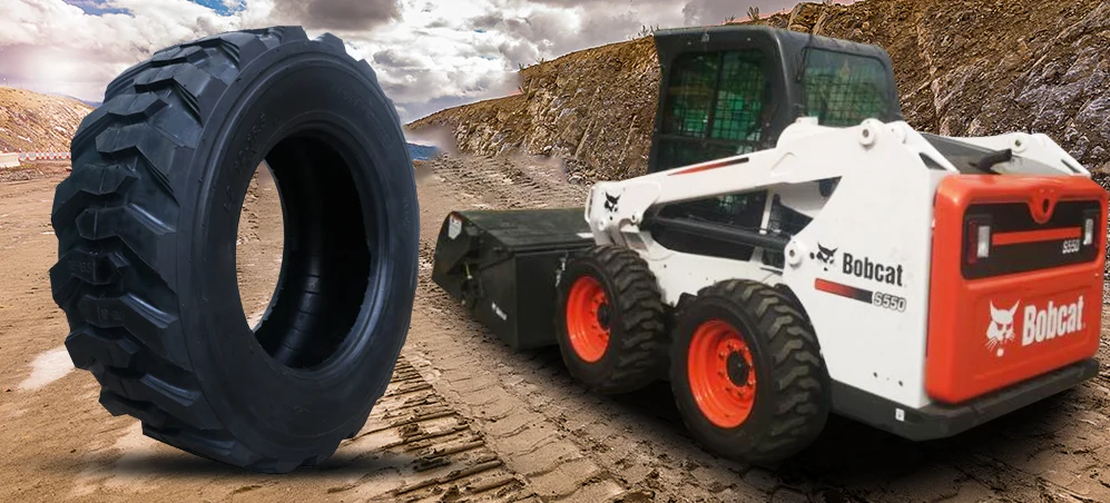 Skid Steer Loader Tires Application