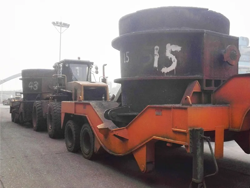 உருகிய இரும்பு லேடில் கார்